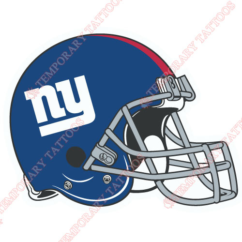 New York Giants Customize Temporary Tattoos Stickers NO.631